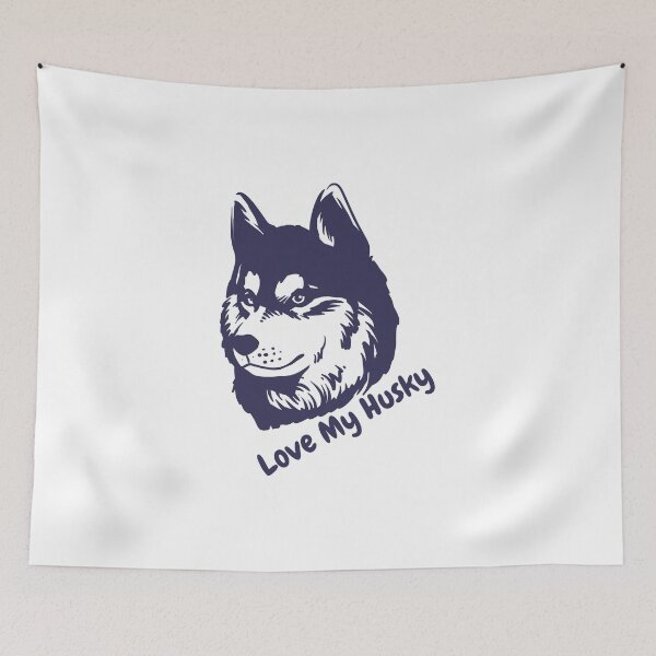 Item preview, Love My Husky designed and sold by Taz-Clothing.