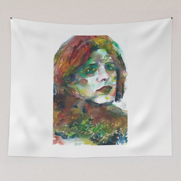 Item preview, OSCAR WILDE watercolor portrait.29 designed and sold by lautir.