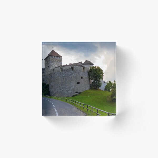 Vaduz Castle Acrylic Block