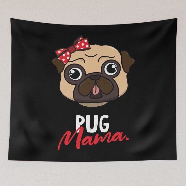 Item preview, Pug Mama Dog Lover designed and sold by rafaeltto.