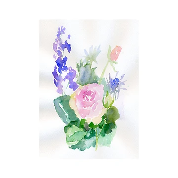 Artwork thumbnail, Flower Spray by Patsy Smiles