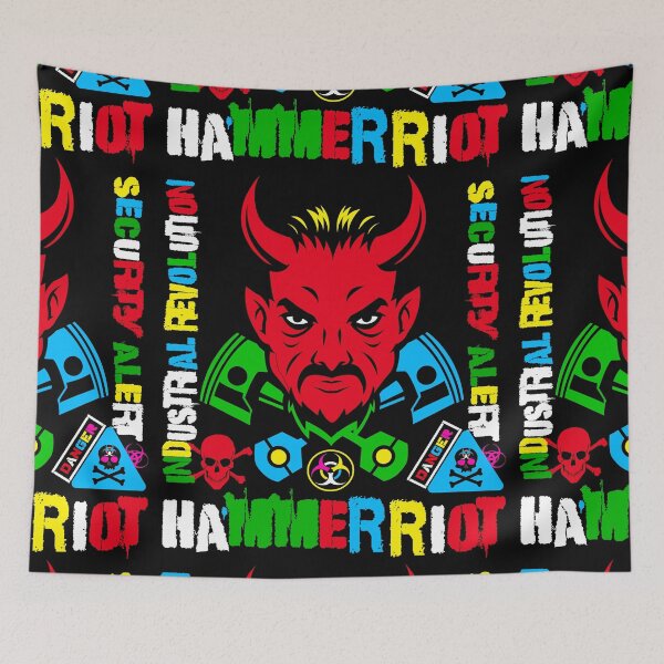 Item preview, Hammer Riot designed and sold by black8elise.