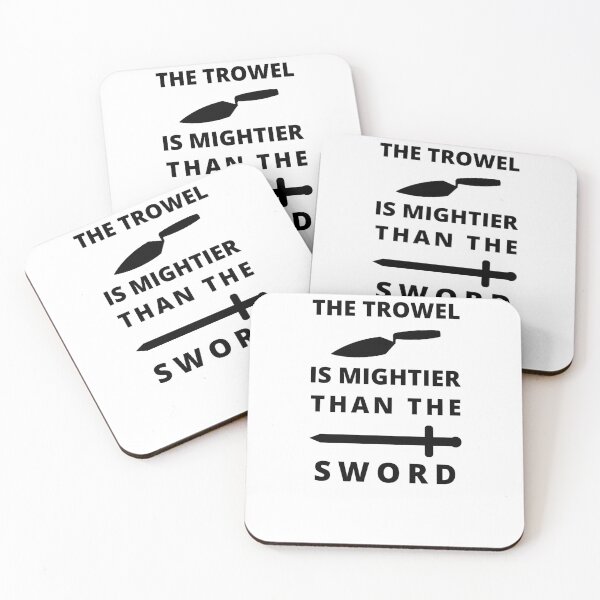 Item preview, Archaeology - The Trowel is Mightier than The Sword designed and sold by MadPanda.