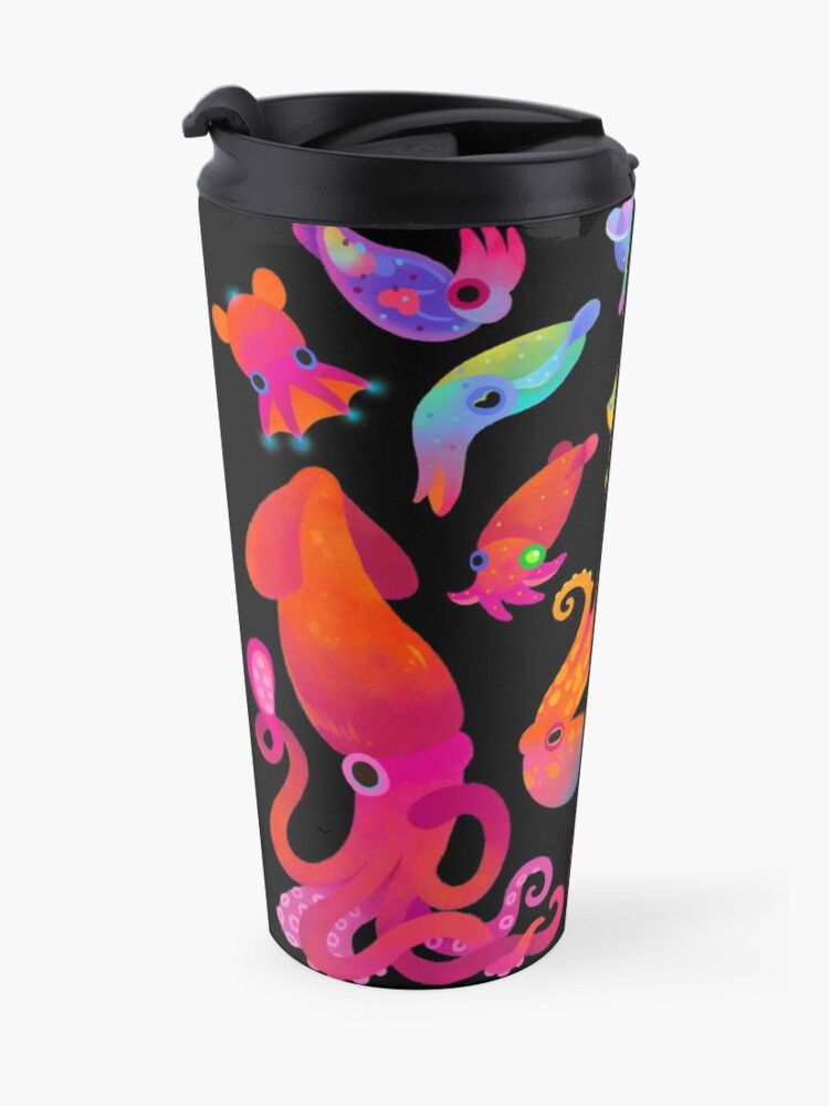 Alternate view of Cephalopod Travel Coffee Mug