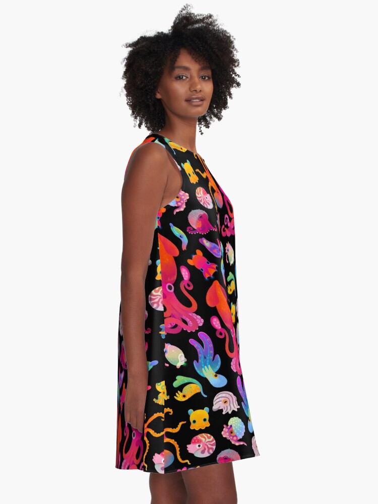 Alternate view of Cephalopod A-Line Dress