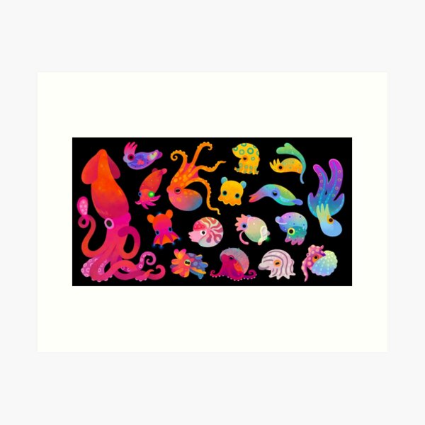 Cephalopod Art Print
