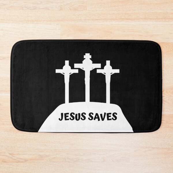 Item preview, Jesus saves, gift, gift idea, present designed and sold by Rautee.