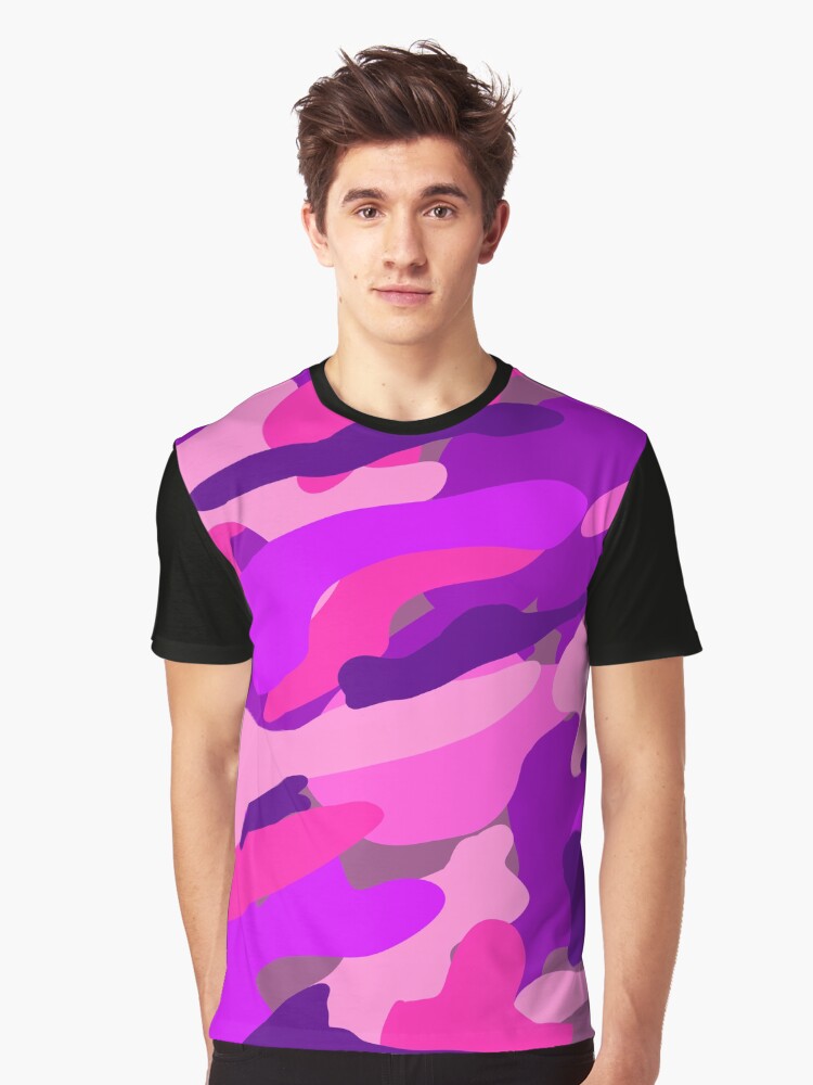 Girls pink camo shirt Clearance