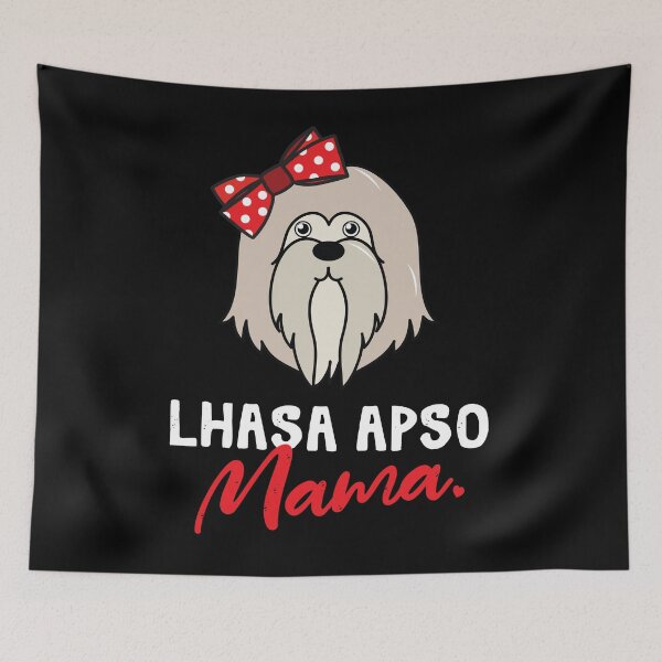 Item preview, Lhasa Apso Mama Dog Lover designed and sold by rafaeltto.