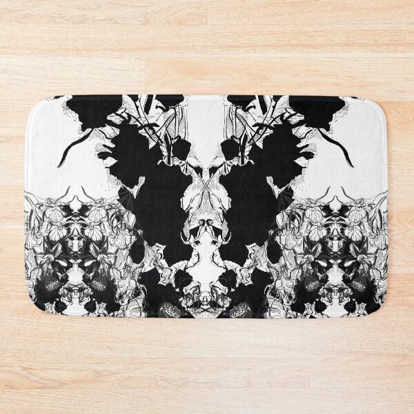 Item preview, ABSTRACT RORSHACH BLACK & WHITE pattern designed and sold by ARTbubble.
