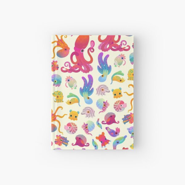 Cephalopod - pastel Hardcover Journal