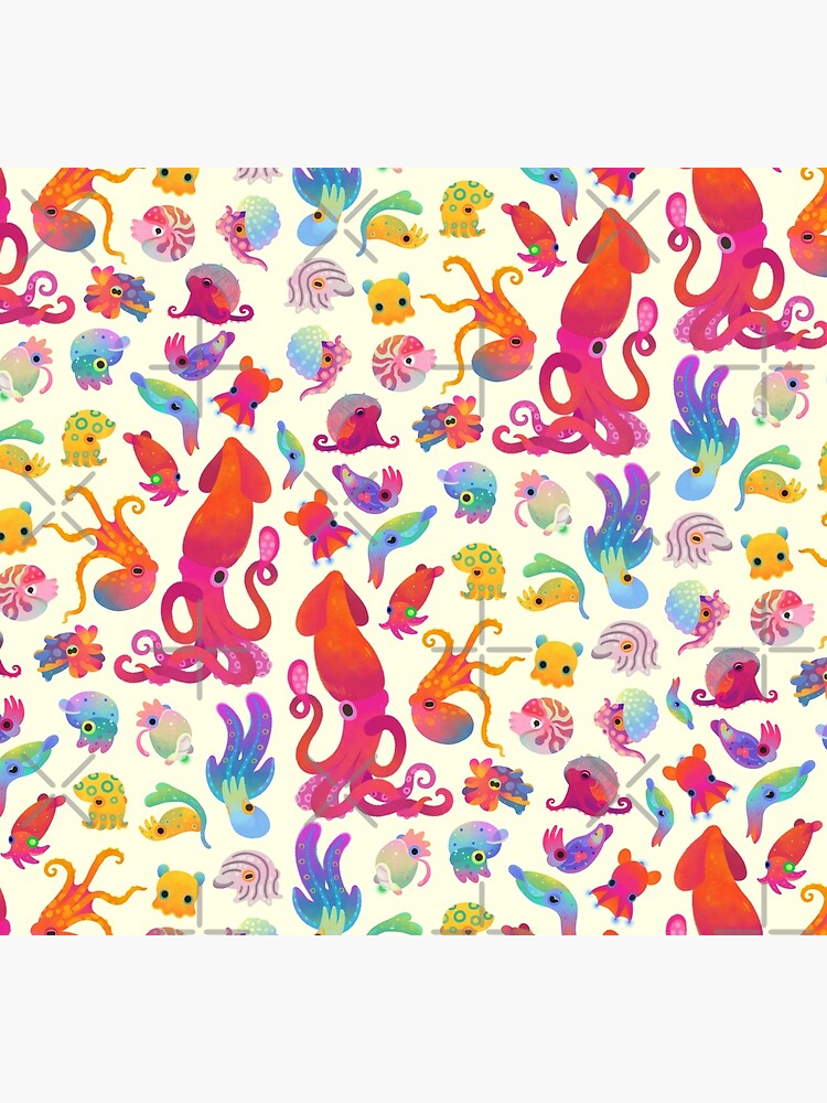 Cephalopod - pastel by pikaole