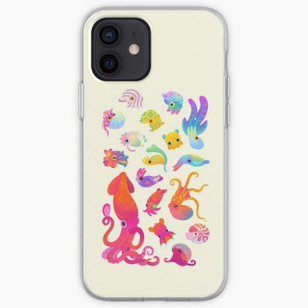Cephalopod - pastel iPhone Soft Case