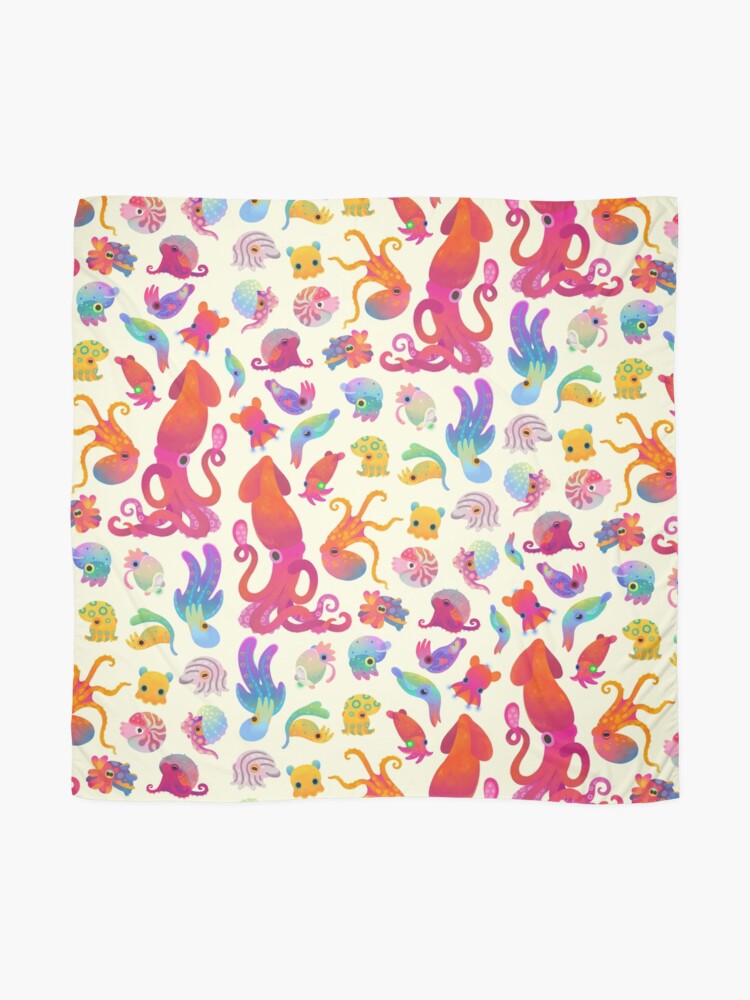 Alternate view of Cephalopod - pastel Scarf