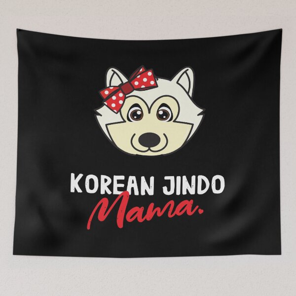Artikelvorschau, Korean Jindo Mama Dog Lover entworfen und verkauft von rafaeltto.