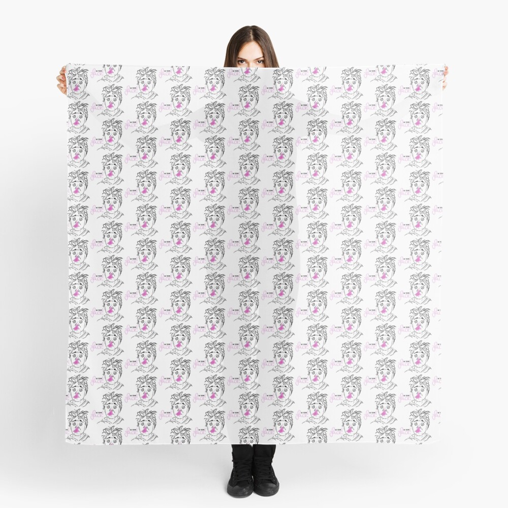 In your face! bubble gum Scarf