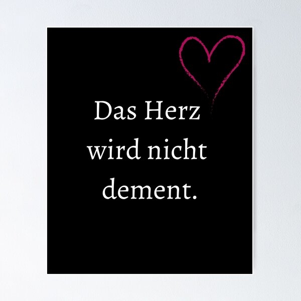 Item preview, The heart does not become demented designed and sold by TimoR1988.