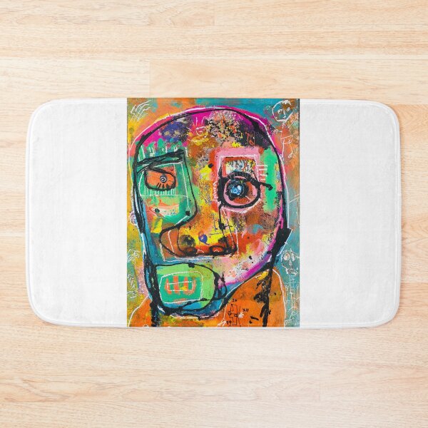 Item preview, Neo-expressionism, art brut, spontaneous art, black and Colors, free figuration designed and sold by dugardeyn.