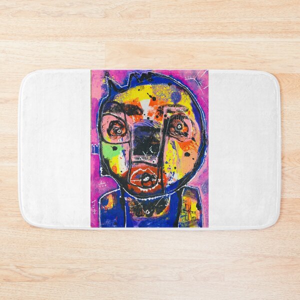 Item preview, Born-expressionism, art brut, spontaneous art, black and Colors, free figuration designed and sold by dugardeyn.