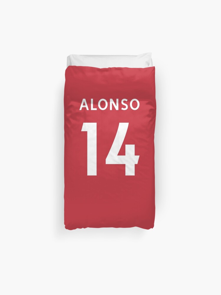 Xabi Alonso Liverpool Name And Number Duvet Cover By Mailmansam