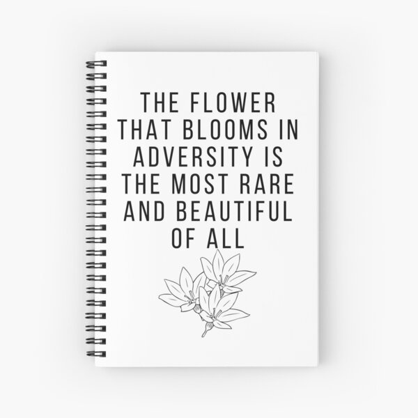 Mulan - The Flower That Blooms Spiral Notebook