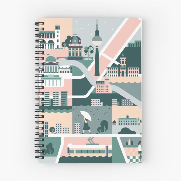 Item preview, Berlin map designed and sold by Jing Zhang.