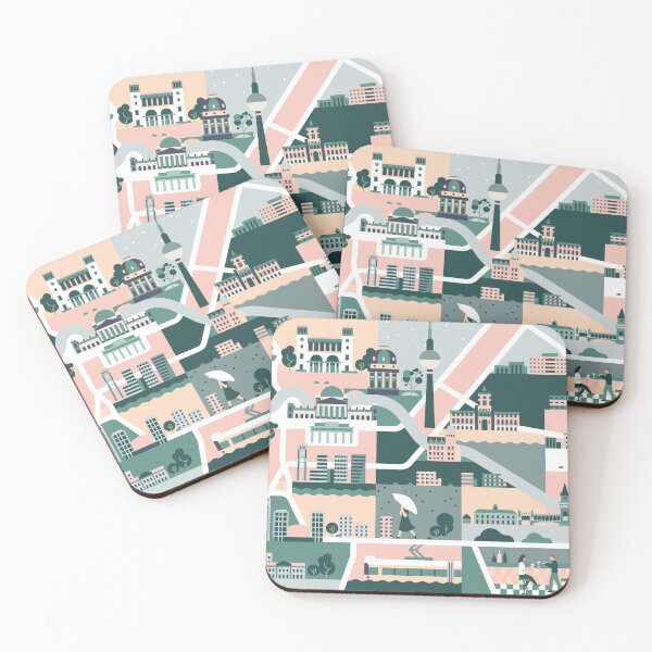 Item preview, Berlin map designed and sold by Jing Zhang.