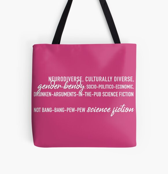 Not bang-bang (magenta, no logo) All Over Print Tote Bag