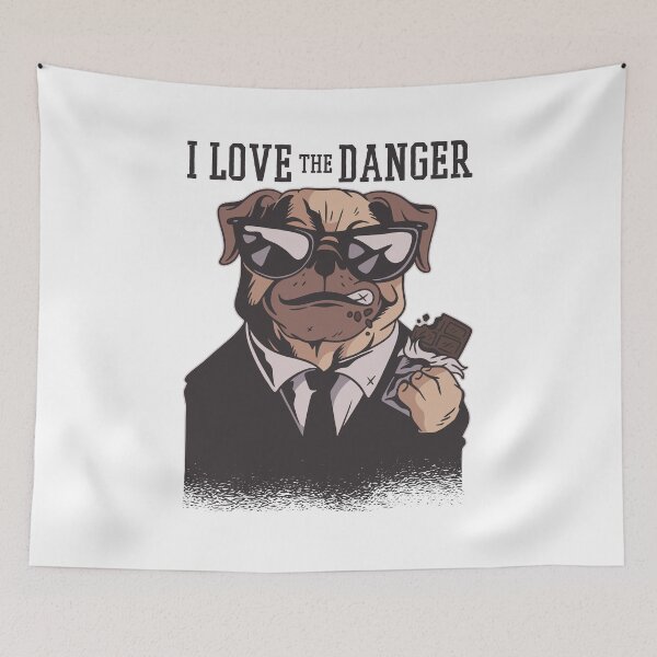 Item preview, Dog in a suit danger designed and sold by Dibbelchen.