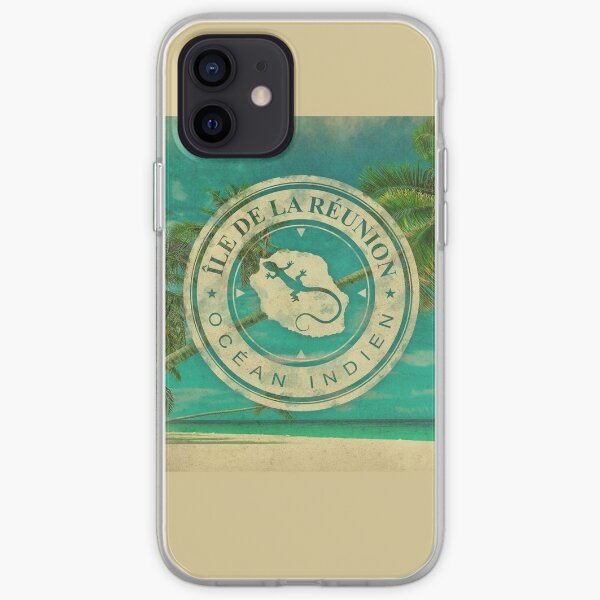 Ile de La Reunion - 974 Coque souple iPhone