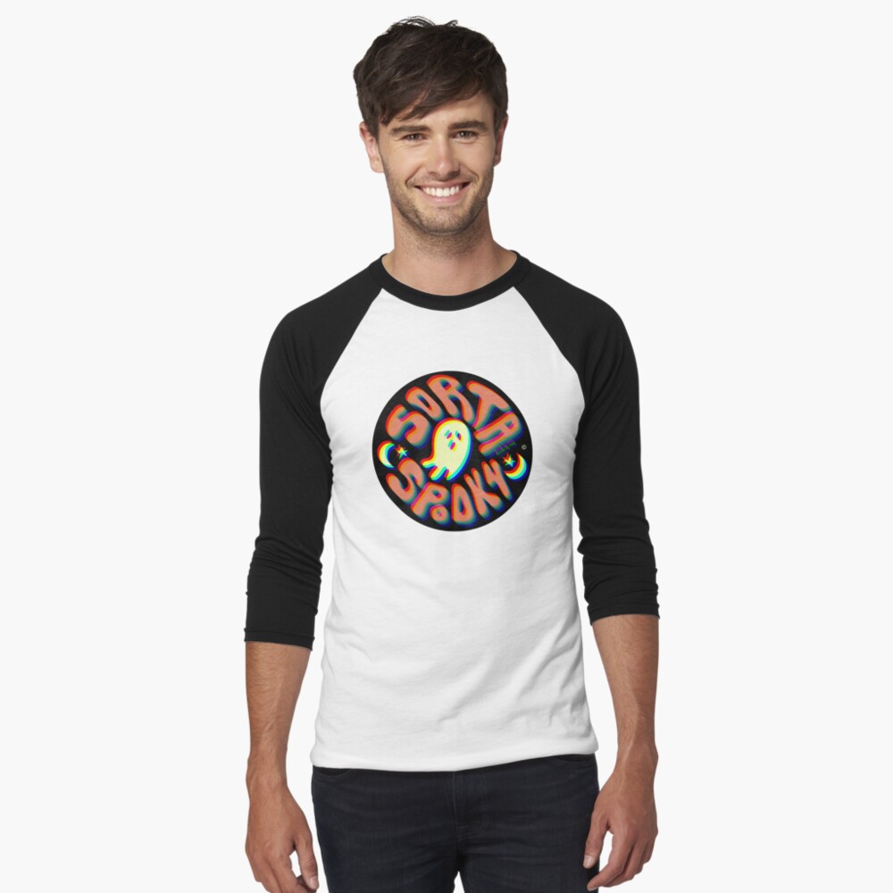 Item preview, Baseball ¾ Sleeve T-Shirt designed and sold by doodlebymeg.