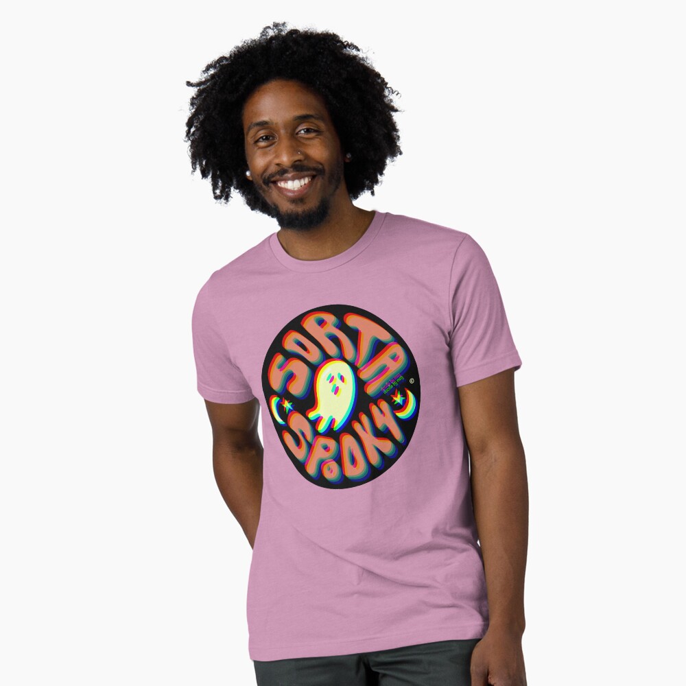 Vista previa del artículo con la obra «Camiseta de tejido mixto», diseñado y vendido por doodlebymeg.