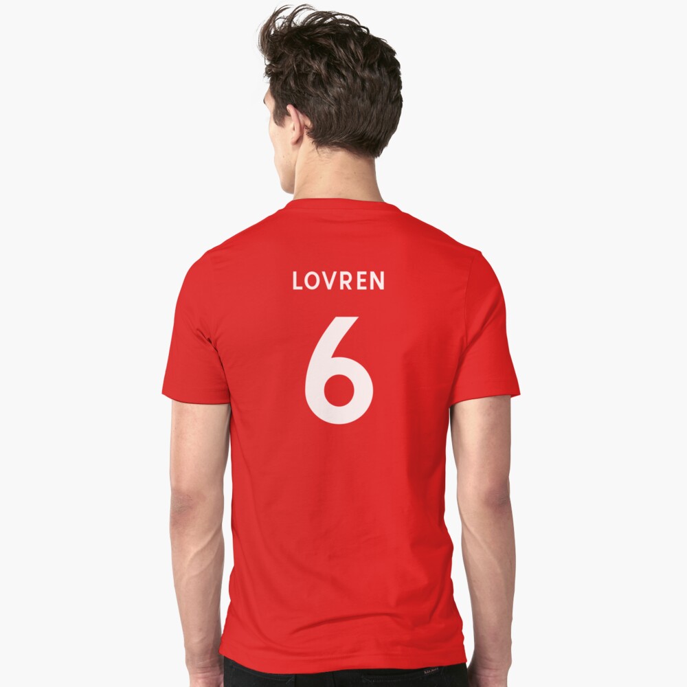 liverpool shirt with name on back