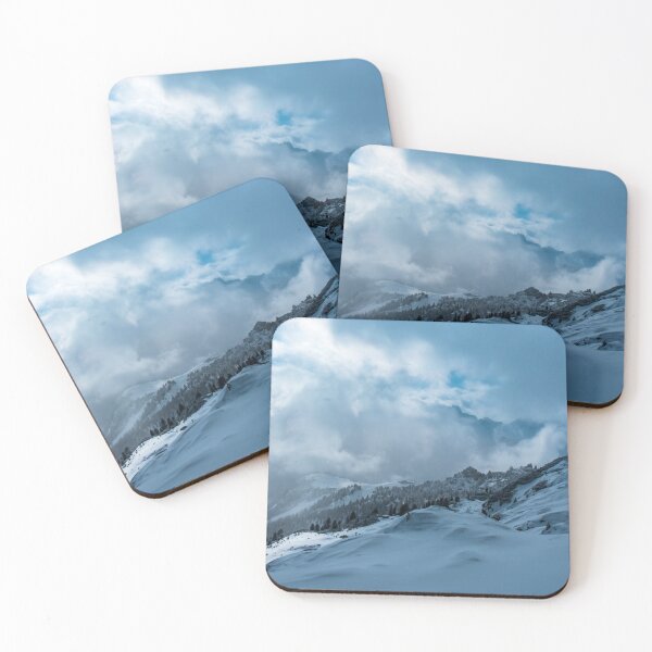 Item preview, Stormy clouds in italian dolomites in a snowy winter designed and sold by zakaz86.