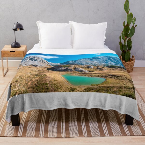 Item preview, The Bordaglia lake in a colorful autumn day designed and sold by zakaz86.