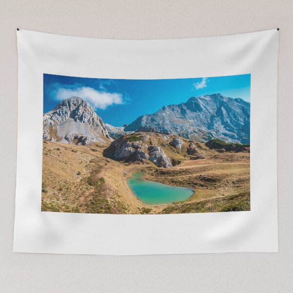 Item preview, The Bordaglia lake in a colorful autumn day designed and sold by zakaz86.