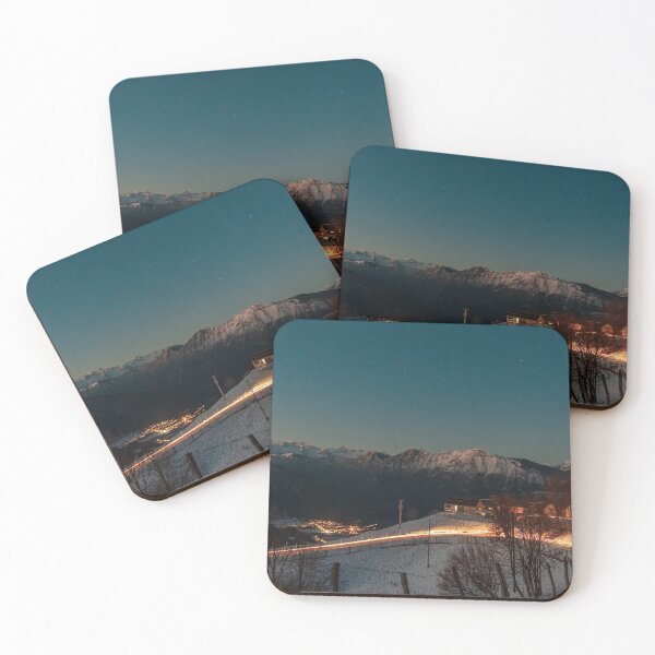 Item preview, Winter evening in the Julian Alps designed and sold by zakaz86.