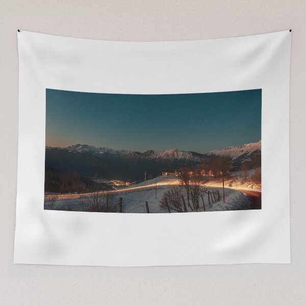 Item preview, Winter evening in the Julian Alps designed and sold by zakaz86.