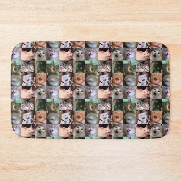 Item preview, cursed cat moodboard designed and sold by trixieandkatya_again.