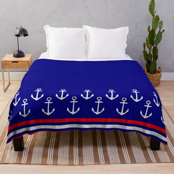 Item preview, Nautical Anchor Theme in Red, Blue and White designed and sold by tmckaydesigns.