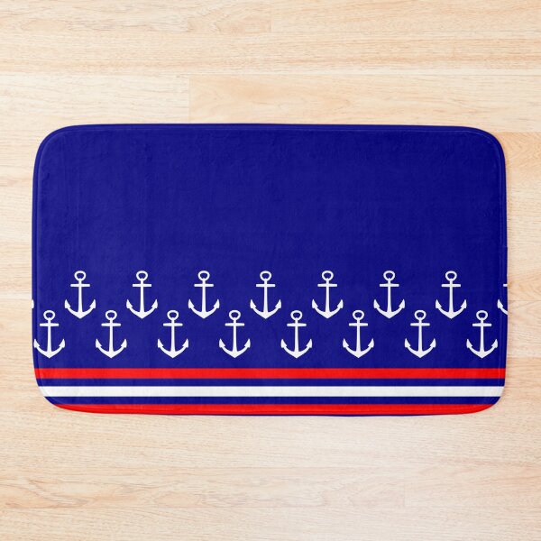 Item preview, Nautical Anchor Theme in Red, Blue and White designed and sold by tmckaydesigns.