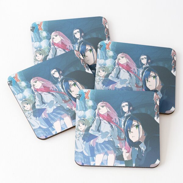 Item preview, Darling in the Franxx Poster cover art Zero Two Ichigo designed and sold by wazzaah.