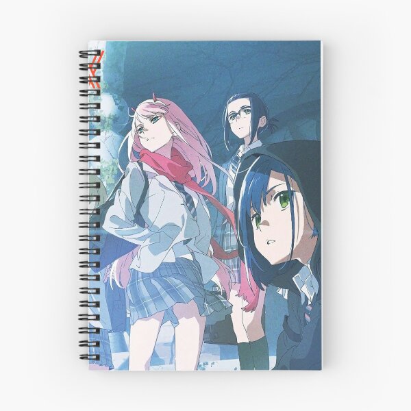 Item preview, Darling in the Franxx Poster cover art Zero Two Ichigo designed and sold by wazzaah.