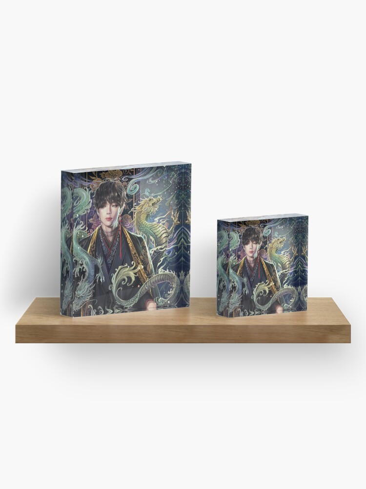 Alternate view of V-Dragons Acrylic Block