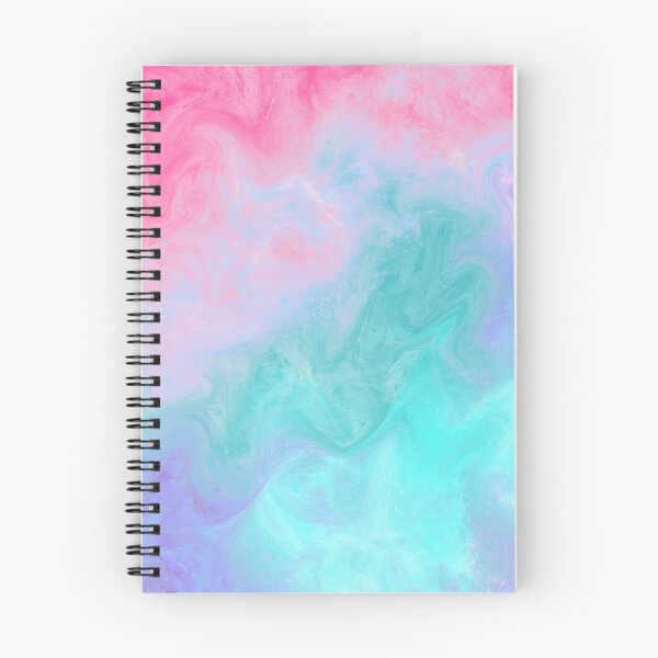 Artikelvorschau, Rosa und aquamariner Aquarell-Marmor-Auszug entworfen und verkauft von tmckaydesigns.