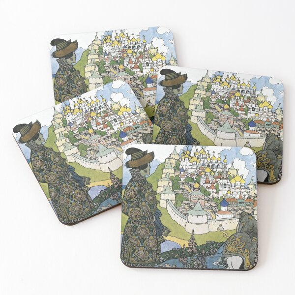 Item preview, Island of Buyan - Ivan Bilibin designed and sold by forgottenbeauty.