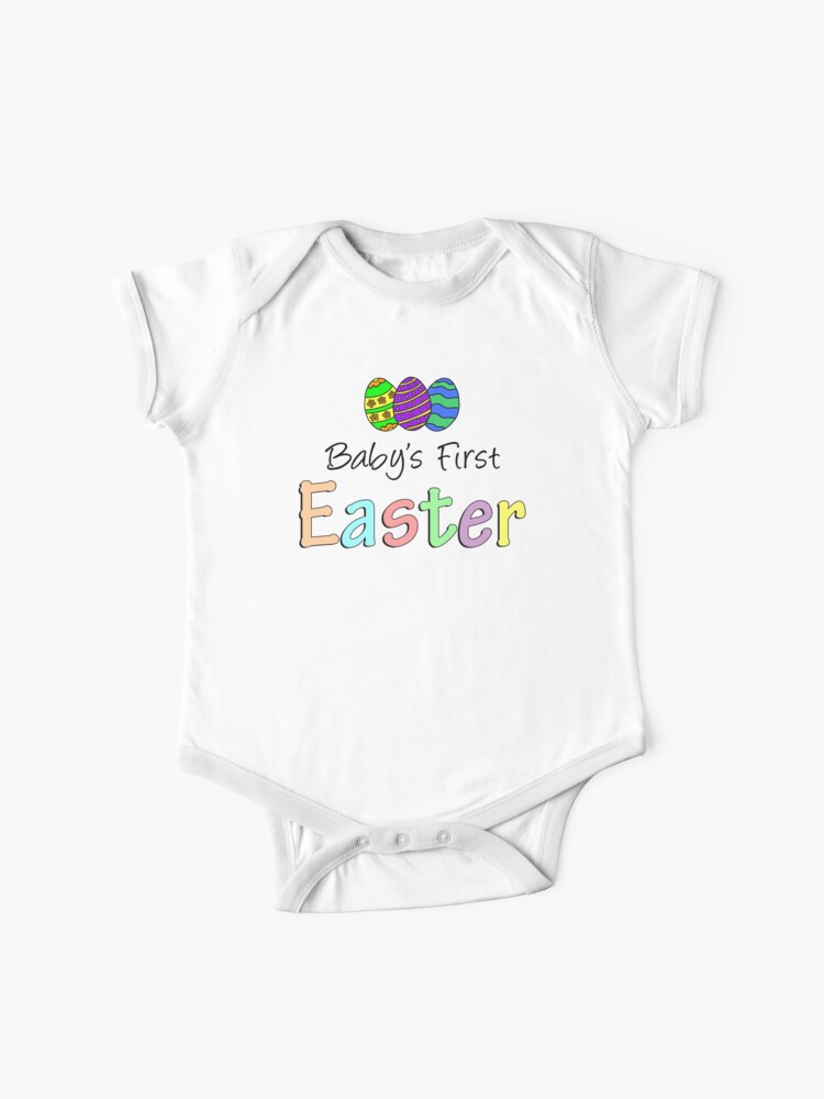 baby's first easter shirt