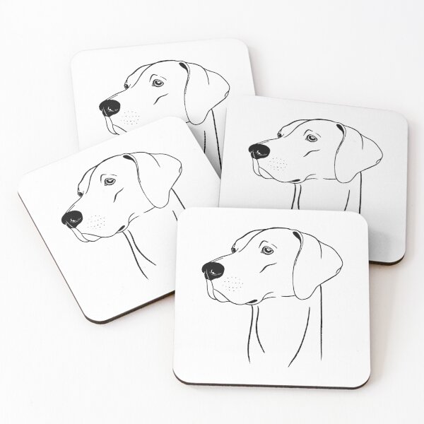 Item preview, Weimaraner (Black and White) designed and sold by illucalliart.