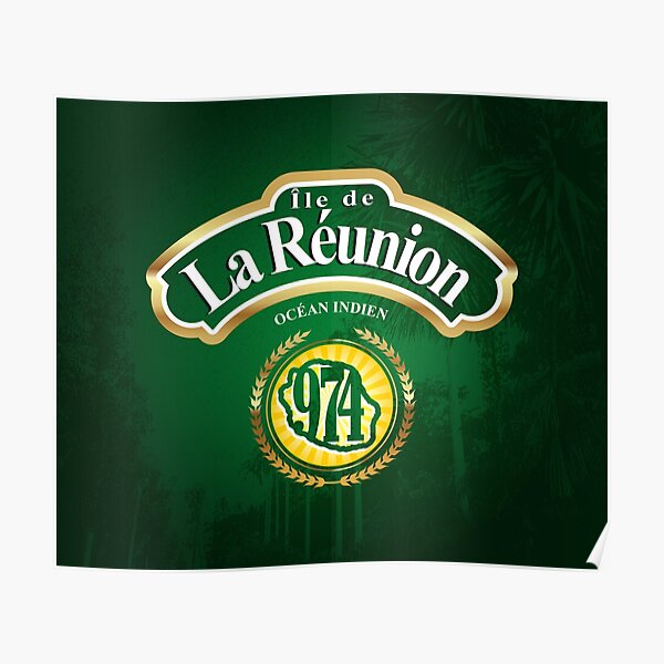 974 - Ile de la Reunion Poster