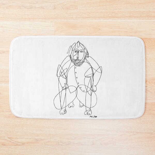 Item preview, Strong Gorilla Man, 1078, 27 x 40, Ink On Paper, ArtGuru designed and sold by Art Guru.